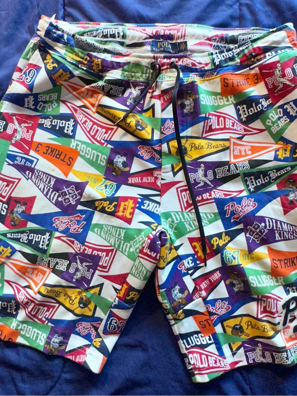 Polo Bears Multicolor Large Graphic Shorts
